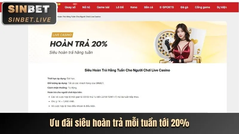 Ưu đãi VIP luck88